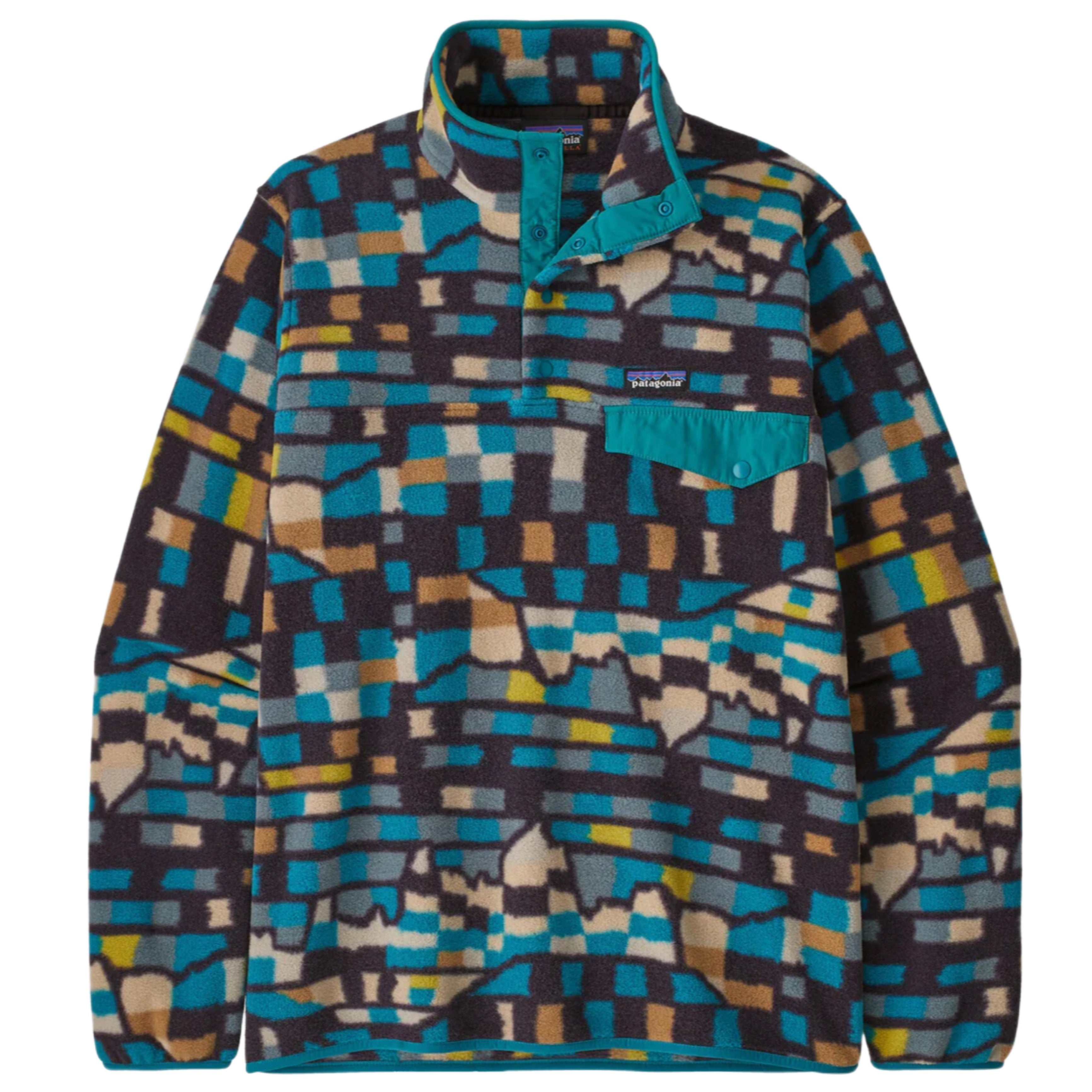 Patagonia men's snap 2024 t pullover sale