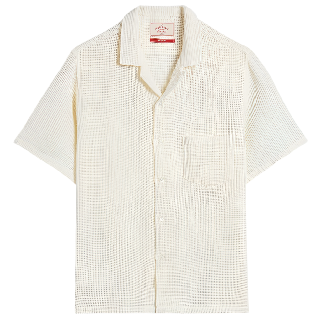 PORTUGUESE FLANNEL Salva White Shirt