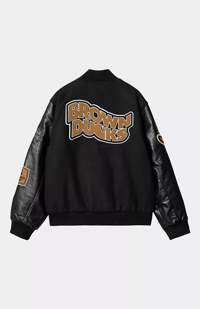 CARHARTT WIP Brown Ducks Bomber Black Black