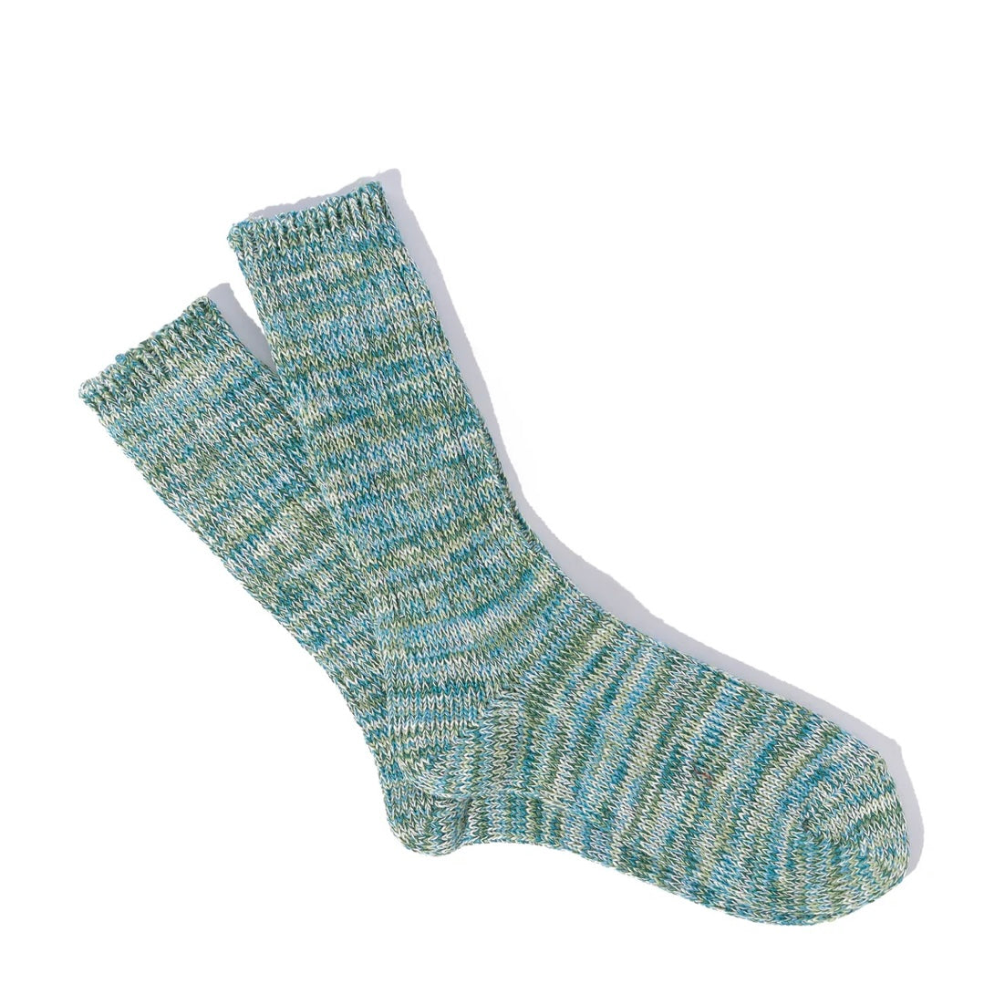 ANONYMOUS ISM 5Color Mix Crew Socks Mint