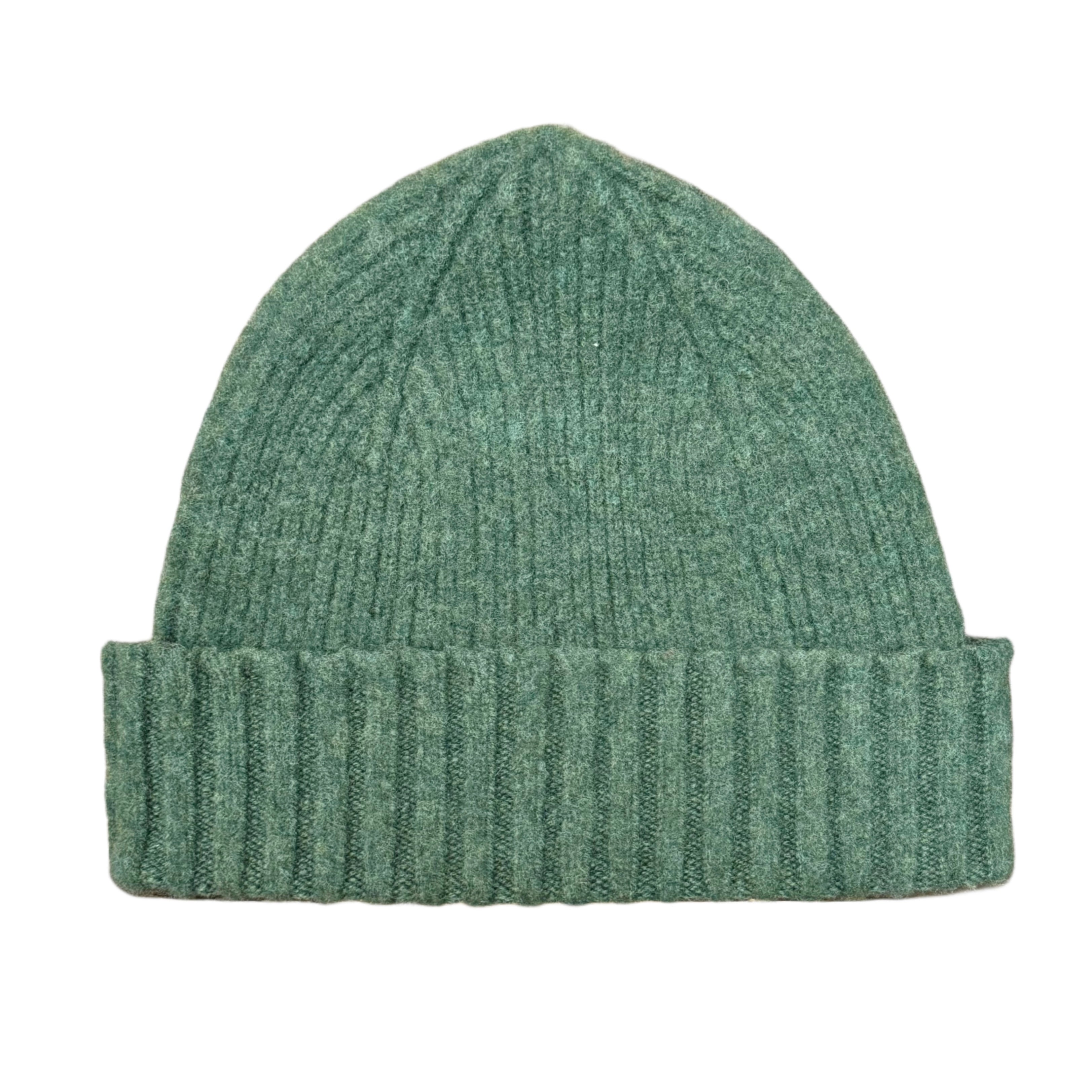 FRESH Bob Scottish Wool Beanie In Rosemary