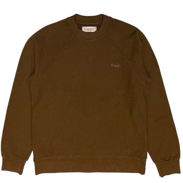 FRESH Billie Cocoa Brown Sweatshirt in Winter Cotton