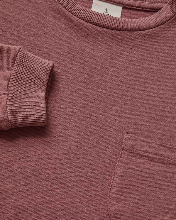 LA PAZ Duarte Long Sleeve Tee Marsala