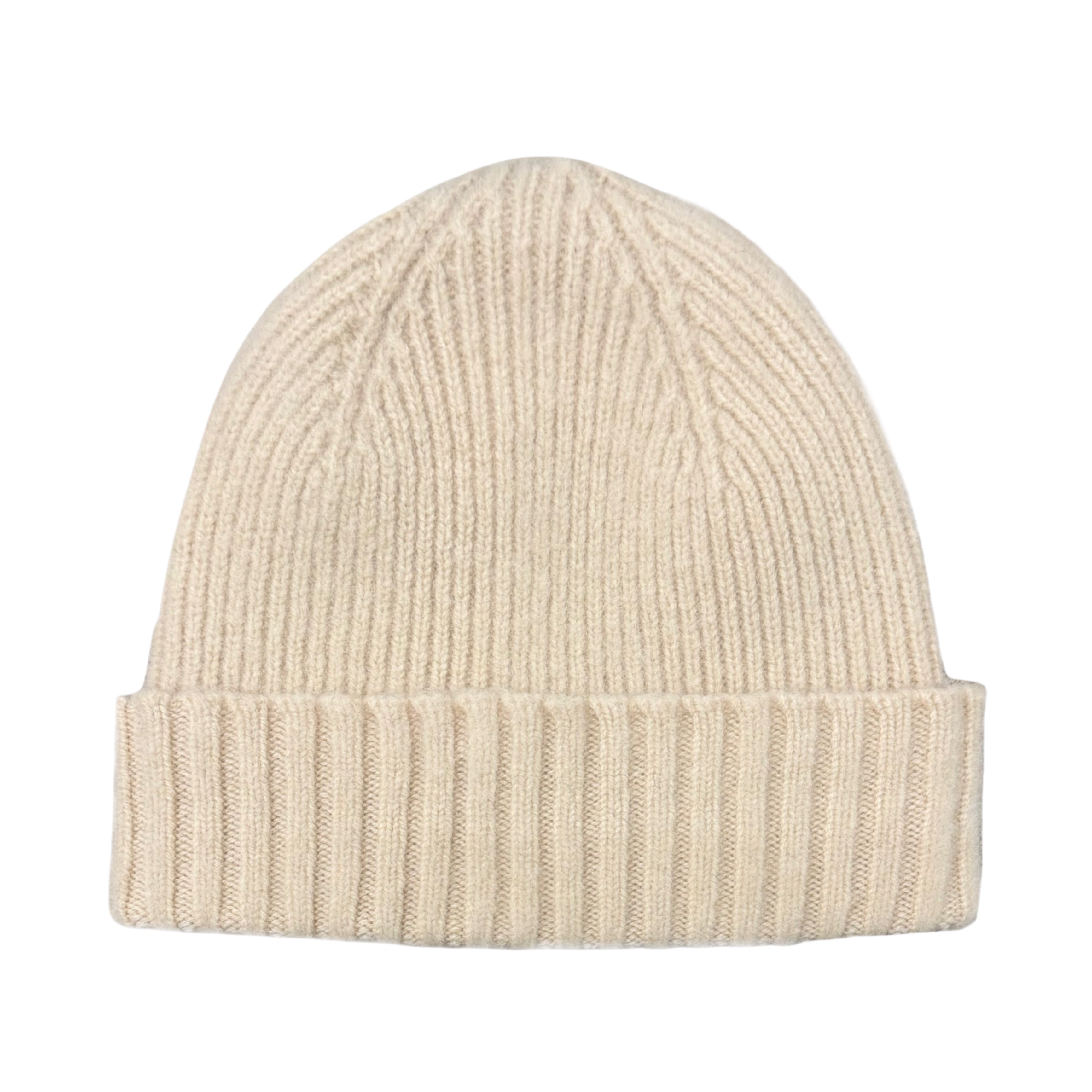 FRESH Bob Scottish Wool Beanie In Oatmeal