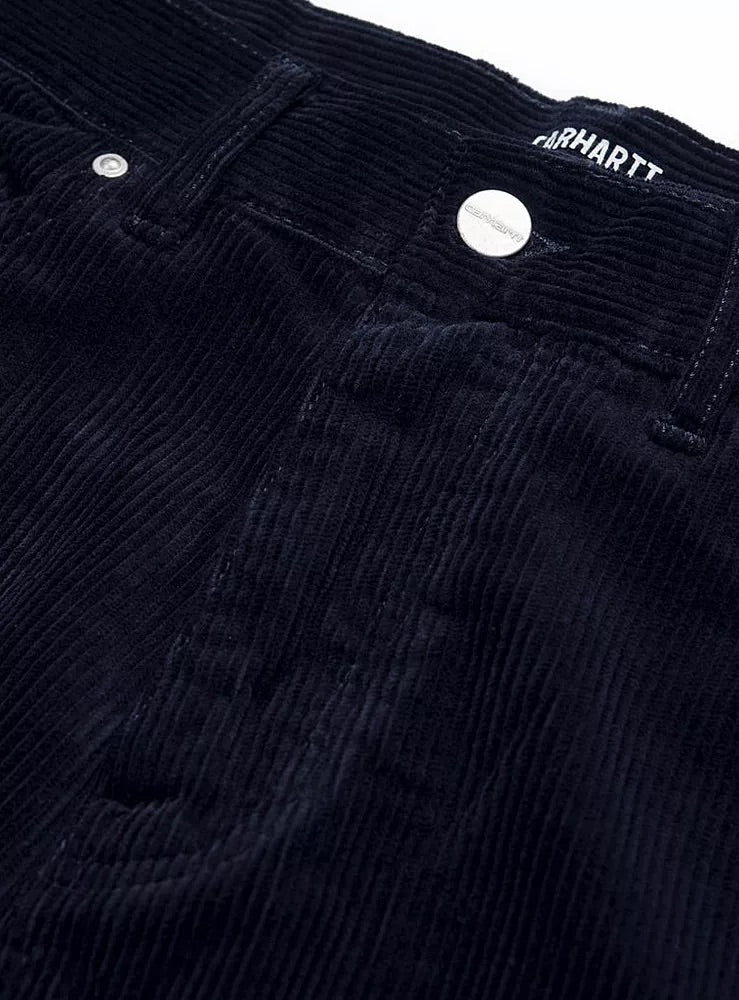 CARHARTT WIP Newel Pant Corduroy Dark Navy Rinsed