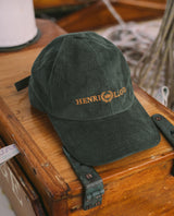 HENRI LLOYD Heritage Corduroy Cap Racing Green