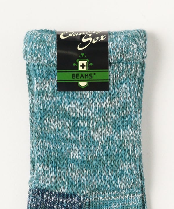 BEAMS PLUS Chaussettes Outdoor Bleu