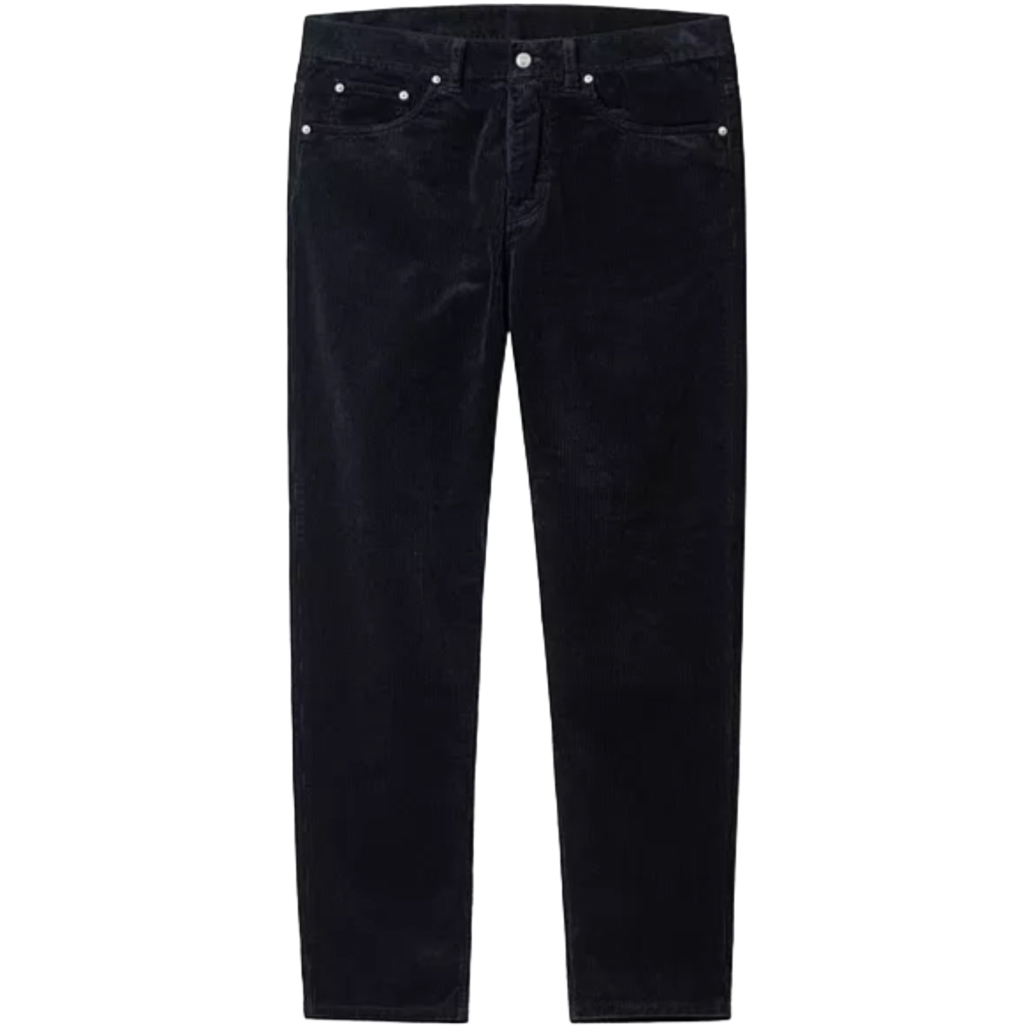 CARHARTT WIP Newel Pant Corduroy Dark Navy Rinsed