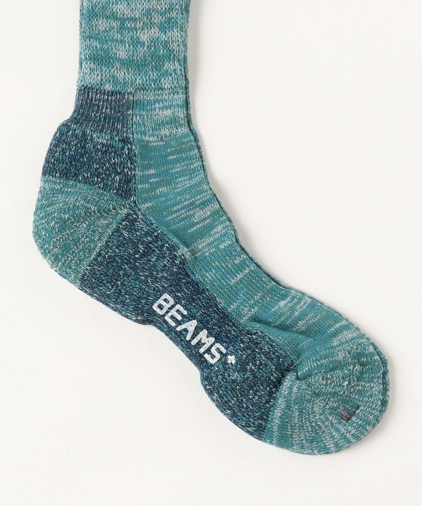 BEAMS PLUS Chaussettes Outdoor Bleu