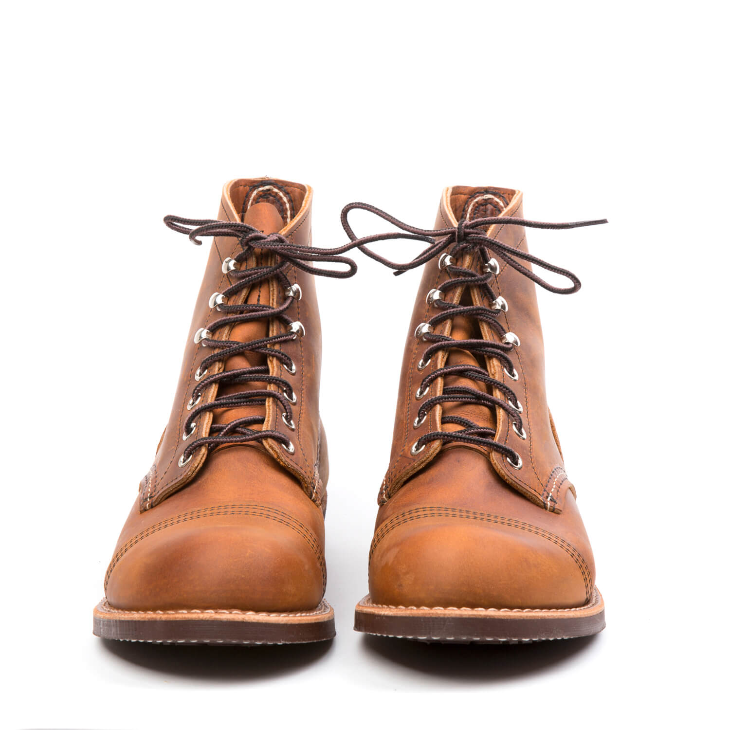 RED WING 8085 Iron Ranger Rame Vibram ruvido e resistente