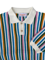 Polo de luxe en coton arc-en-ciel FRESH