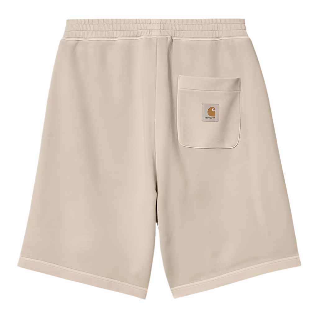 CARHARTT WIP Nelson Sweat Short Fleur De Sel Teint en Pièce 