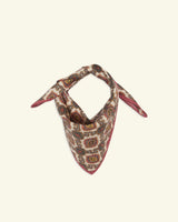 DRÔLE DE MONSIEUR Le Foulard Soie Renzo In Beige