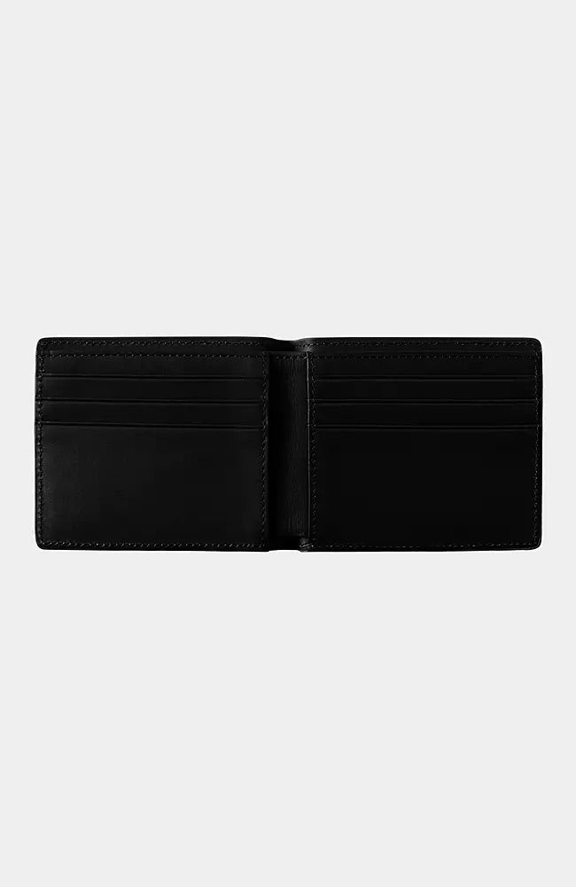 CARHARTT WIP Vegas Billfold Portefeuille Noir Or