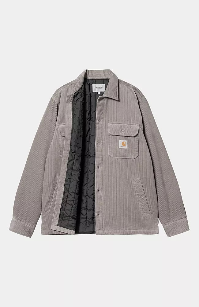 CARHARTT WIP Whitsome Shirt Jac Misty Grey