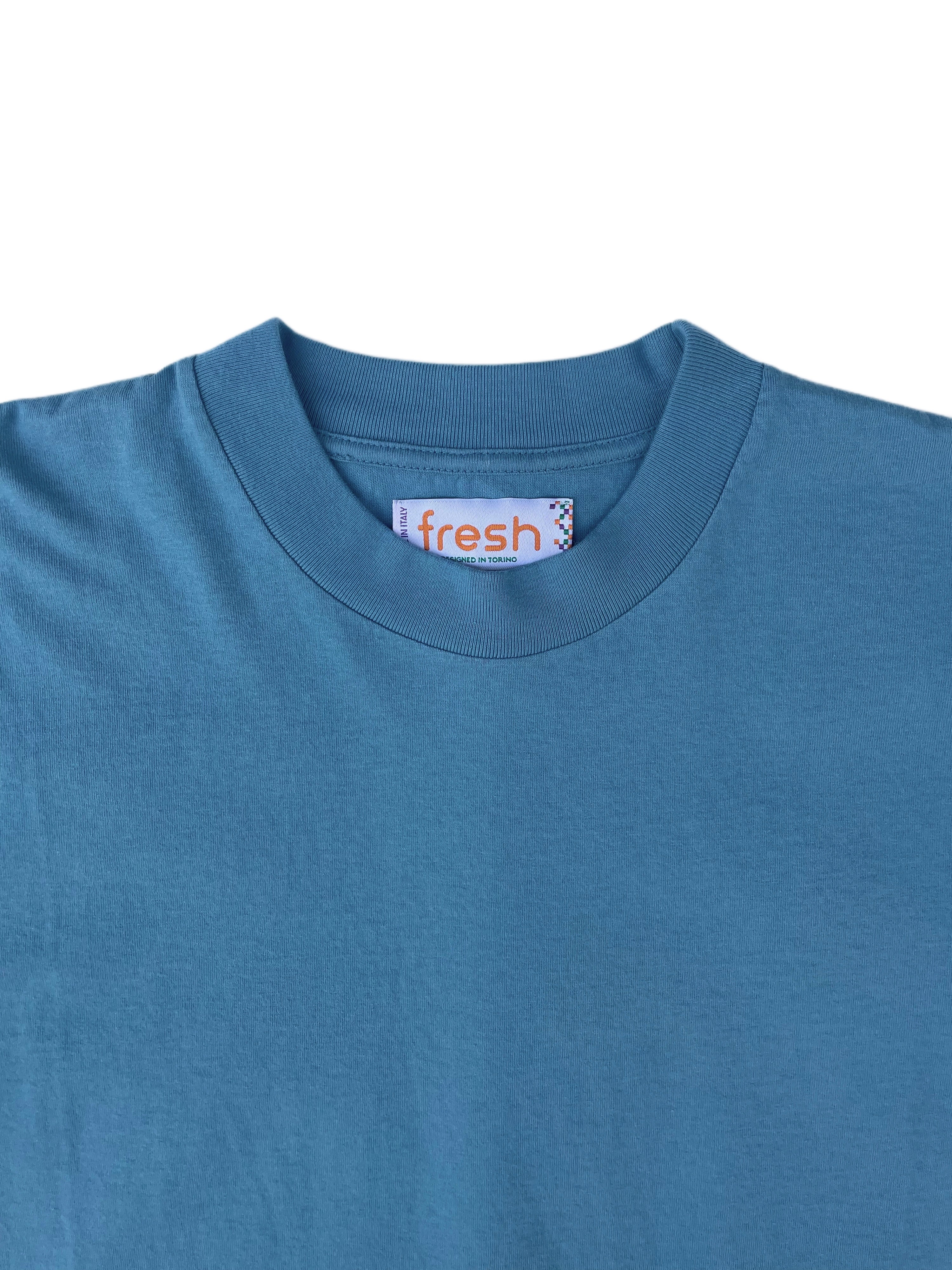 T-shirt en coton FRESH Max en bleu clair