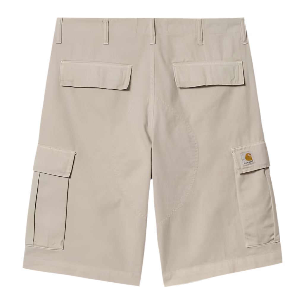 CARHARTT WIP Regular Cargo Short Fleur De Sel Garment Dyed