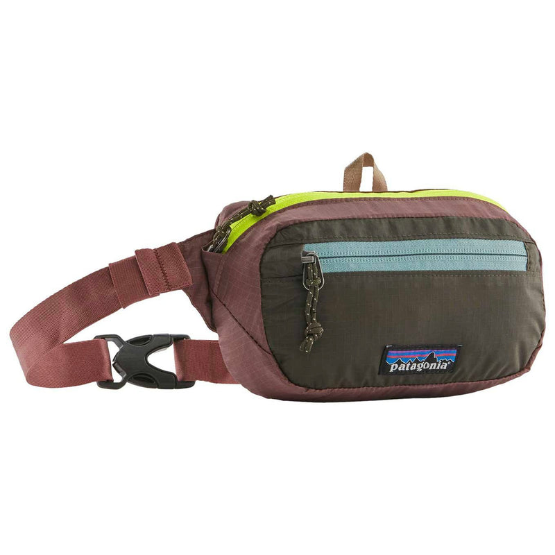 PATAGONIA Ultralight Black Hole® Mini Hip Pack 1L Patchwork: Pine Needle Green