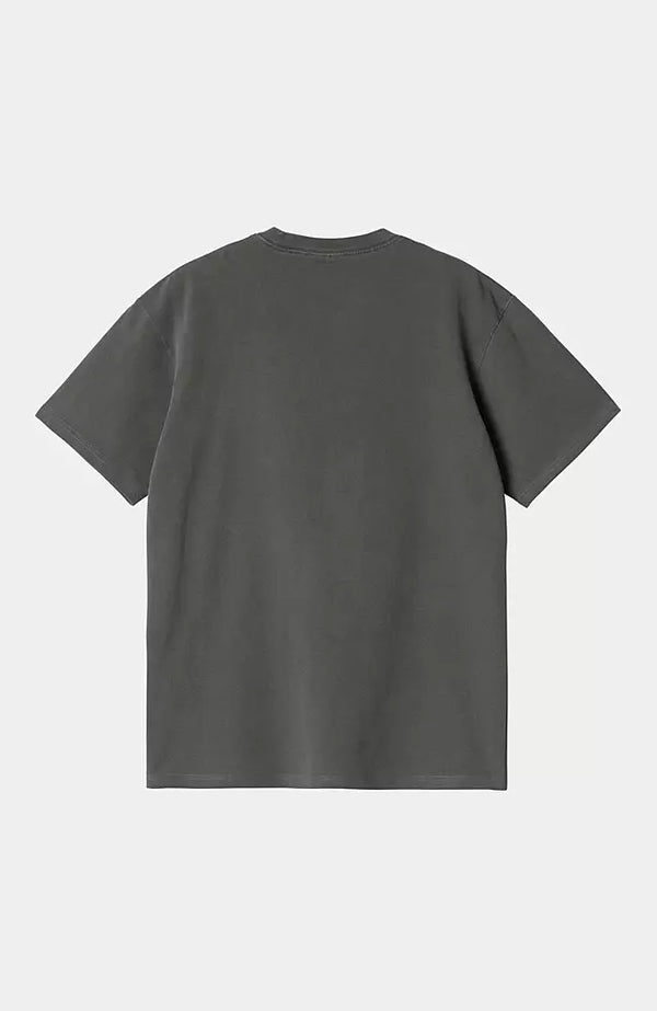 CARHARTT WIP S/S Duster Script T-Shirt Black Garment Dyed
