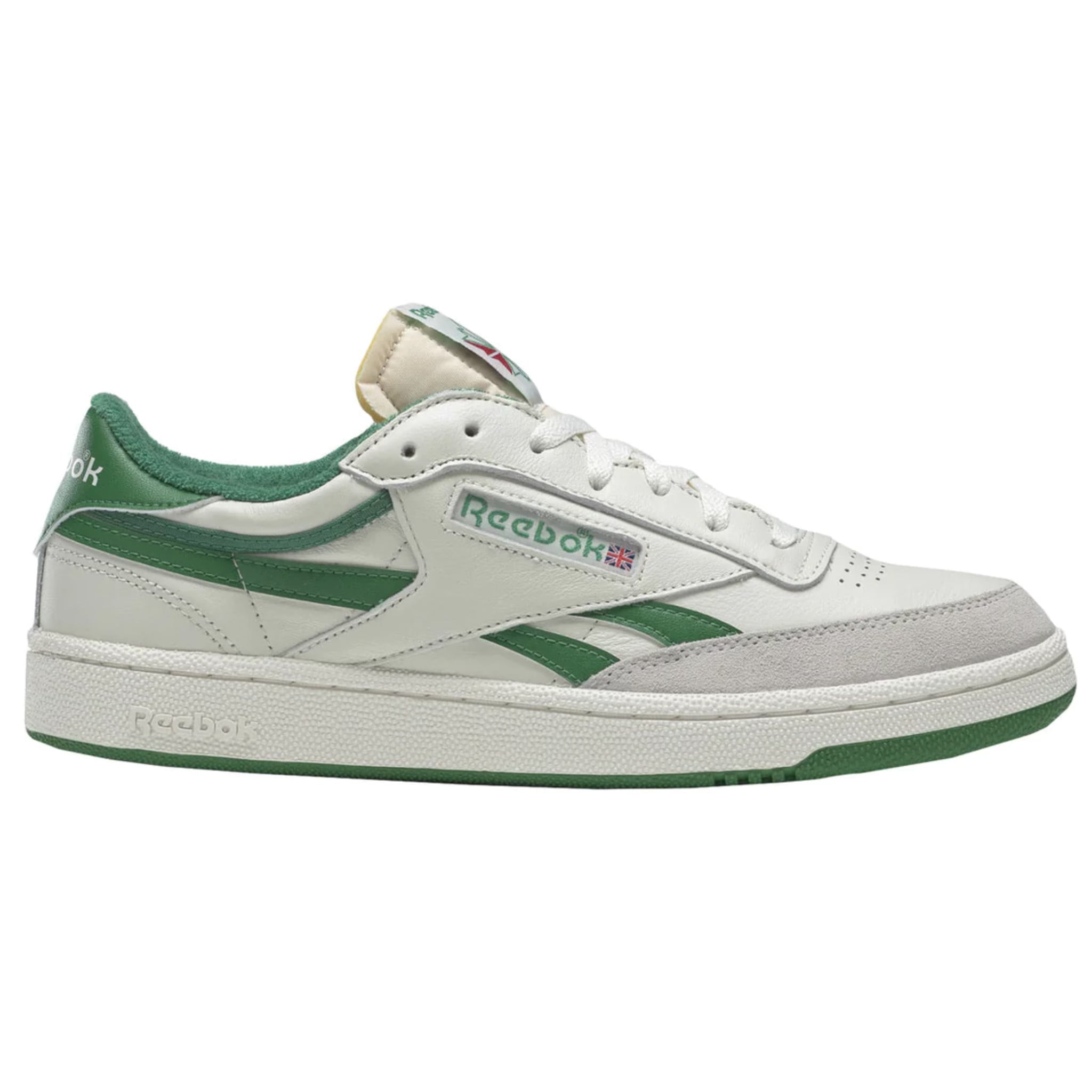 Scarpe REEBOK Club C Revenge Vintage Gesso / Bianco carta / Verde valletta 