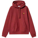 CARHARTT WIP Hooded American Script Sweatshirt Tuscany