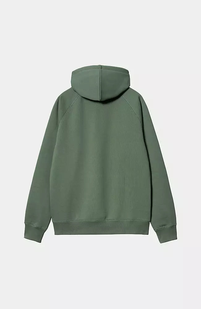 CARHARTT WIP Hooded Chase Sweatshirt Duck Green Gold