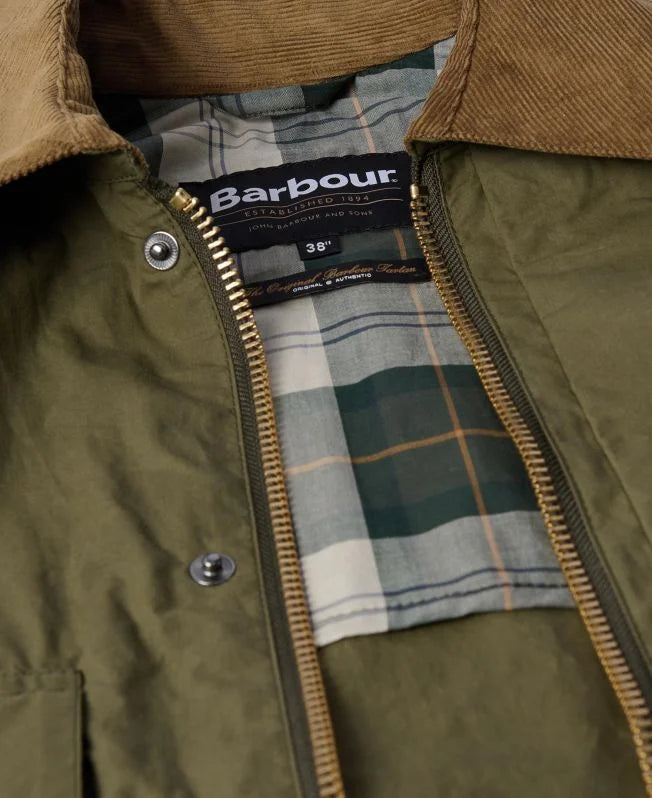 BARBOUR Sugarlump Bedale Casual Jacket Dusky Green