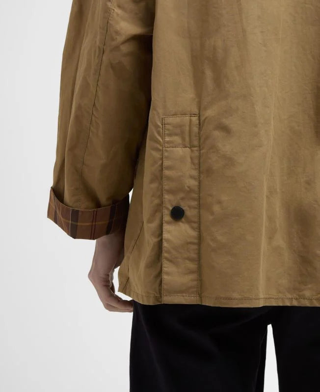 BARBOUR Oversized Bedale Casual Jacket Golden Khaki