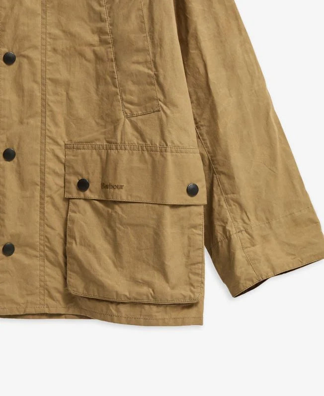 BARBOUR Oversized Bedale Casual Jacket Golden Khaki