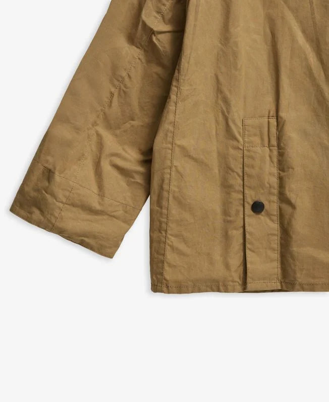 BARBOUR Oversized Bedale Casual Jacket Golden Khaki