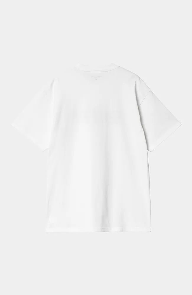 CARHARTT WIP S/S Label Script T-Shirt White