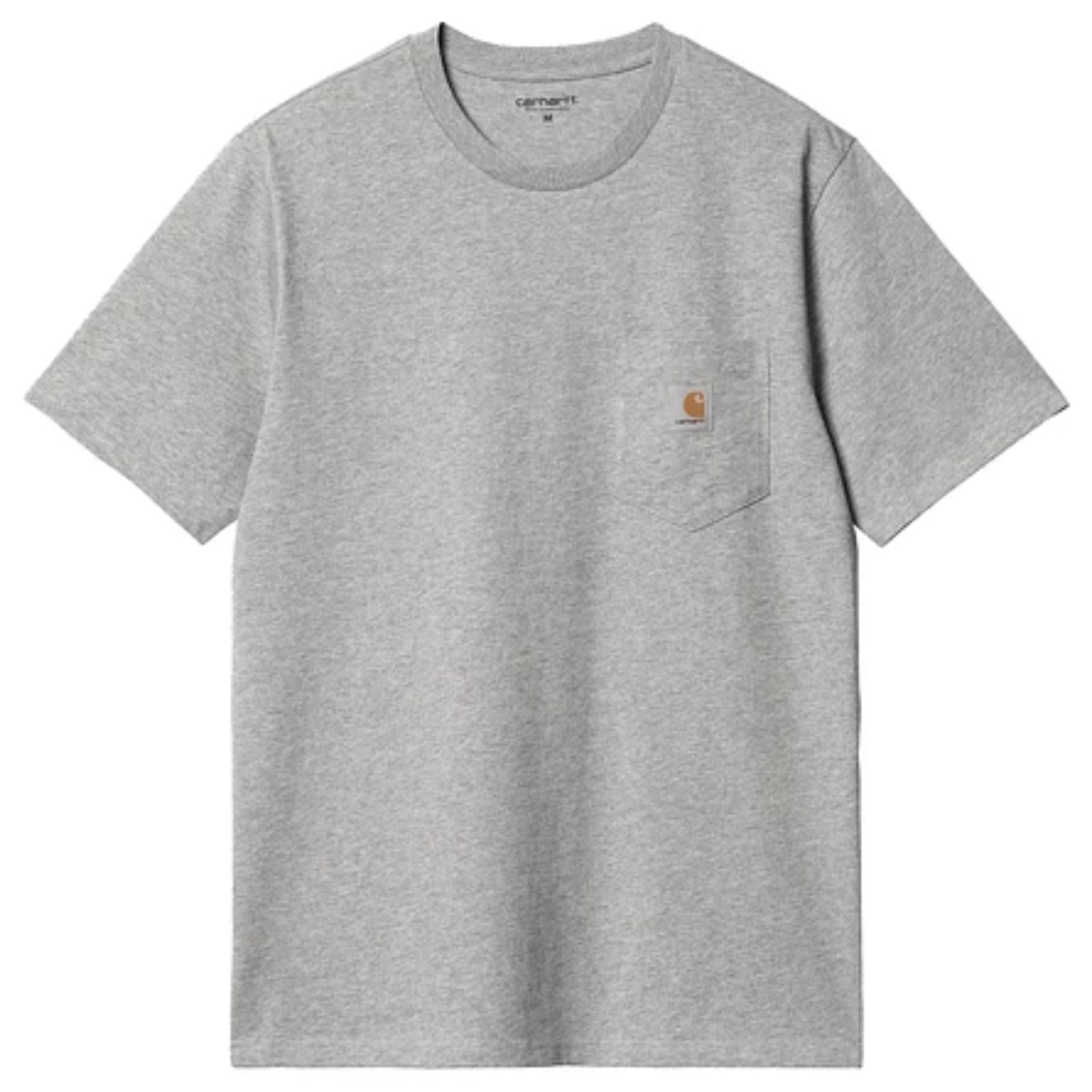 CARHARTT WIP T-Shirt à Poche S/S Gris Chiné