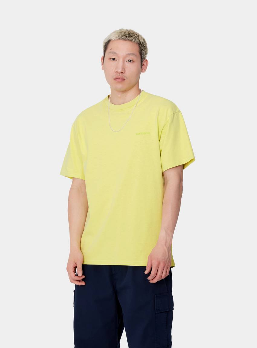 CARHARTT WIP S/S Duster Script T-Shirt Arctic Lime