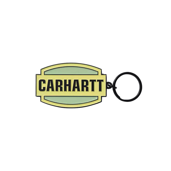 CARHARTT WIP Press Script Keychain Arctic Lime