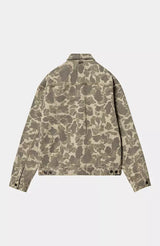 CARHARTT WIP Duck Helston Jacket Camo Duck Black Beached