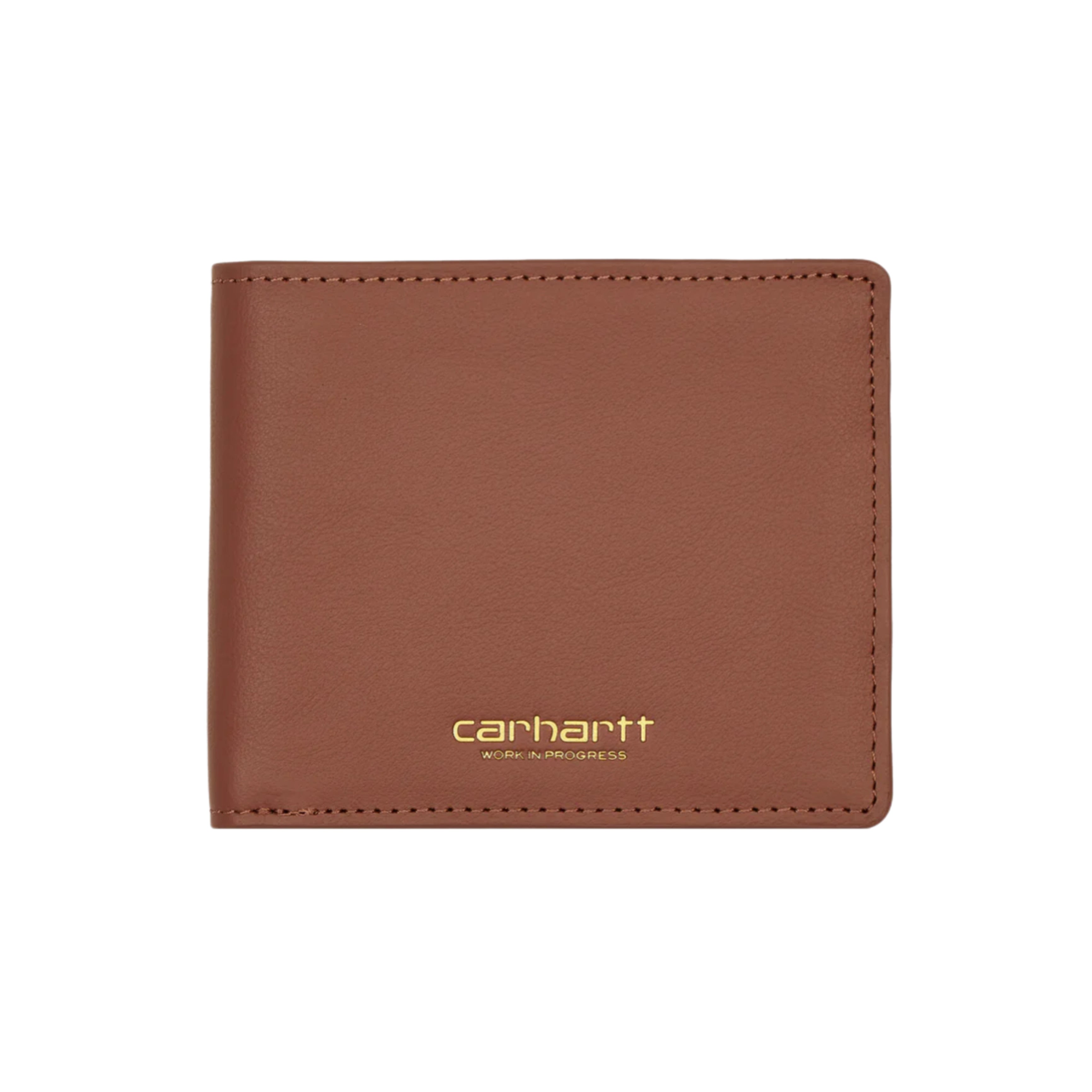 CARHARTT WIP Vegas Billfold Portefeuille Cognac Or