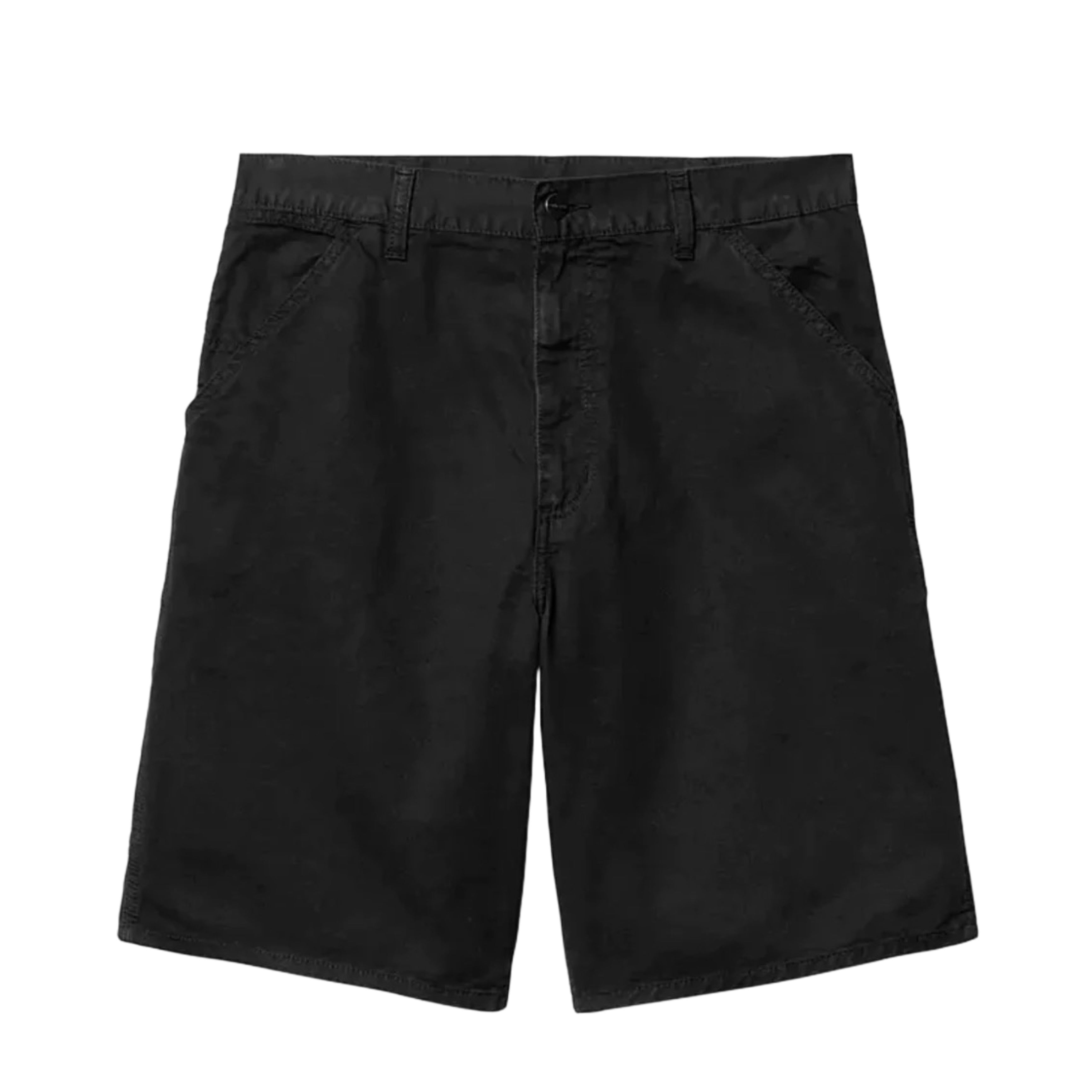 CARHARTT WIP Short simple genou noir