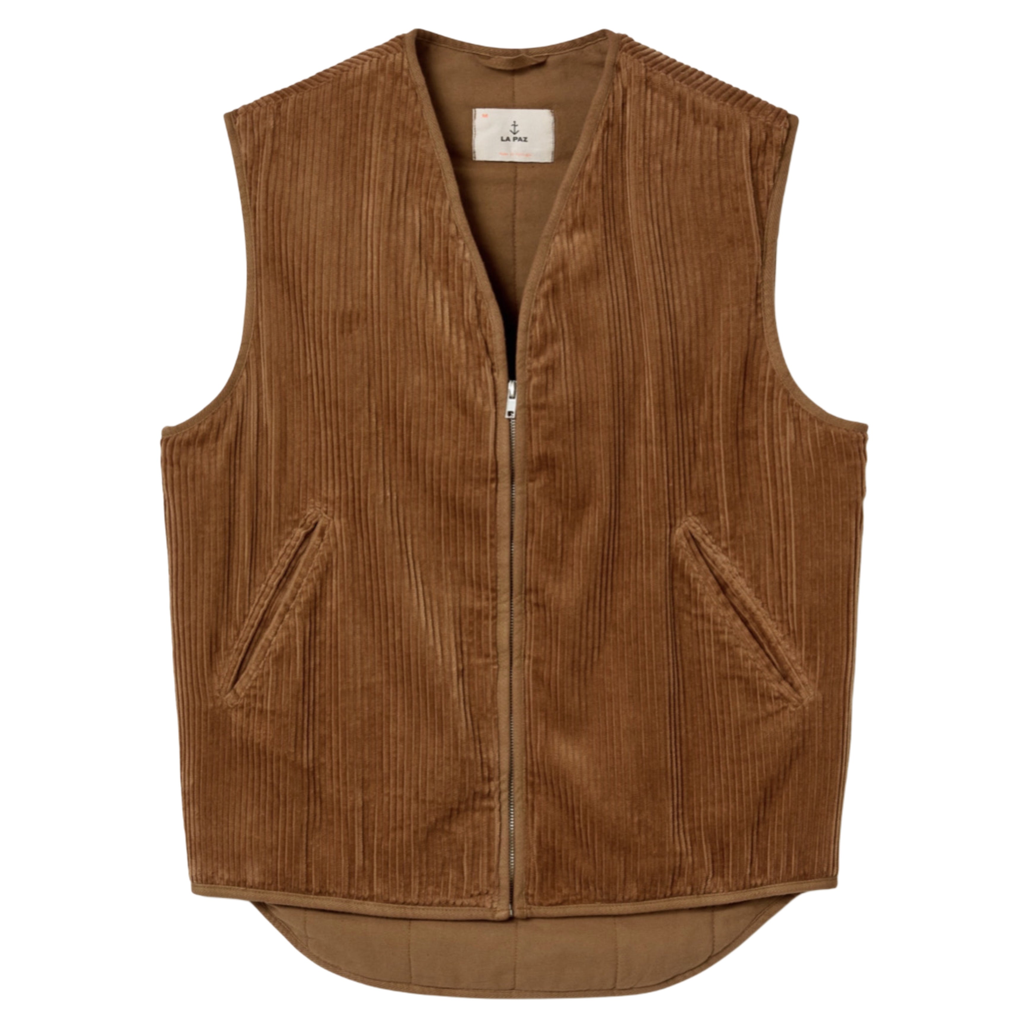 LA PAZ  Penouco Corduroy Vest Camel