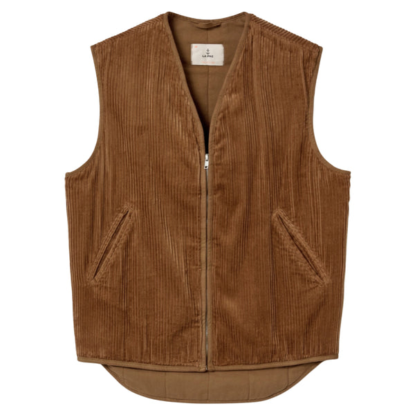 LA PAZ  Penouco Corduroy Vest Camel