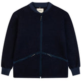 KESTIN Dreghorn Fleece In Midnight Blue Italian Wool