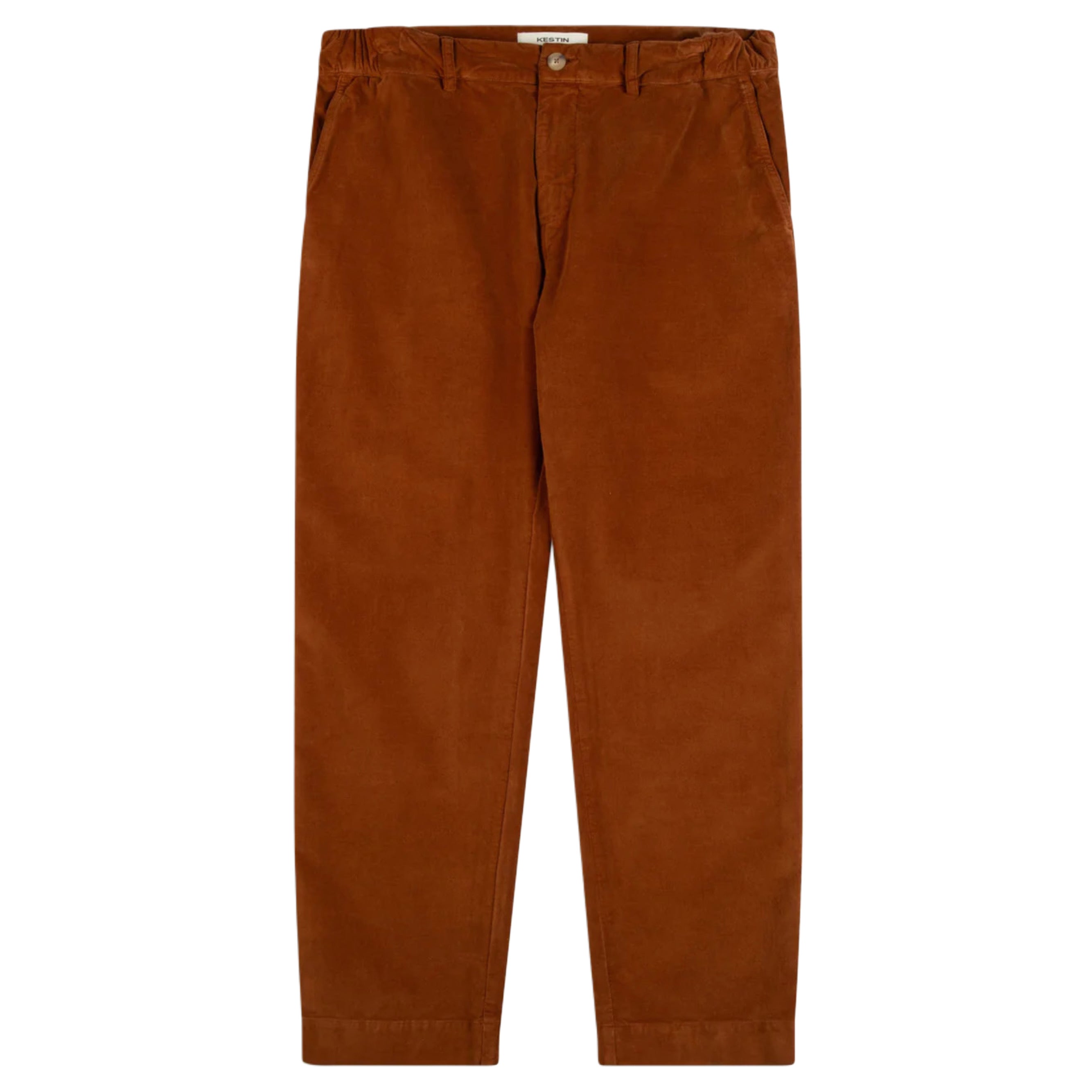 KESTIN Aberlour Pant In Tobacco Cotton Moleskin