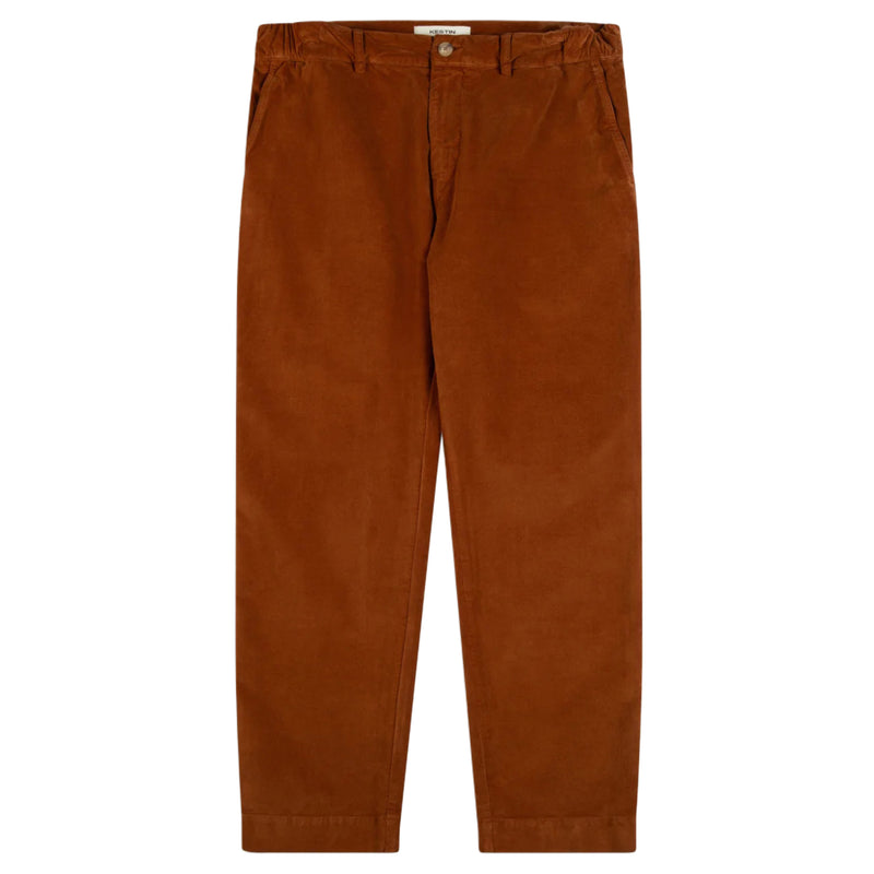 KESTIN Aberlour Pant In Tobacco Cotton Moleskin