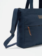 UNIVERSAL WORKS Tote Bag in Navy Canvas