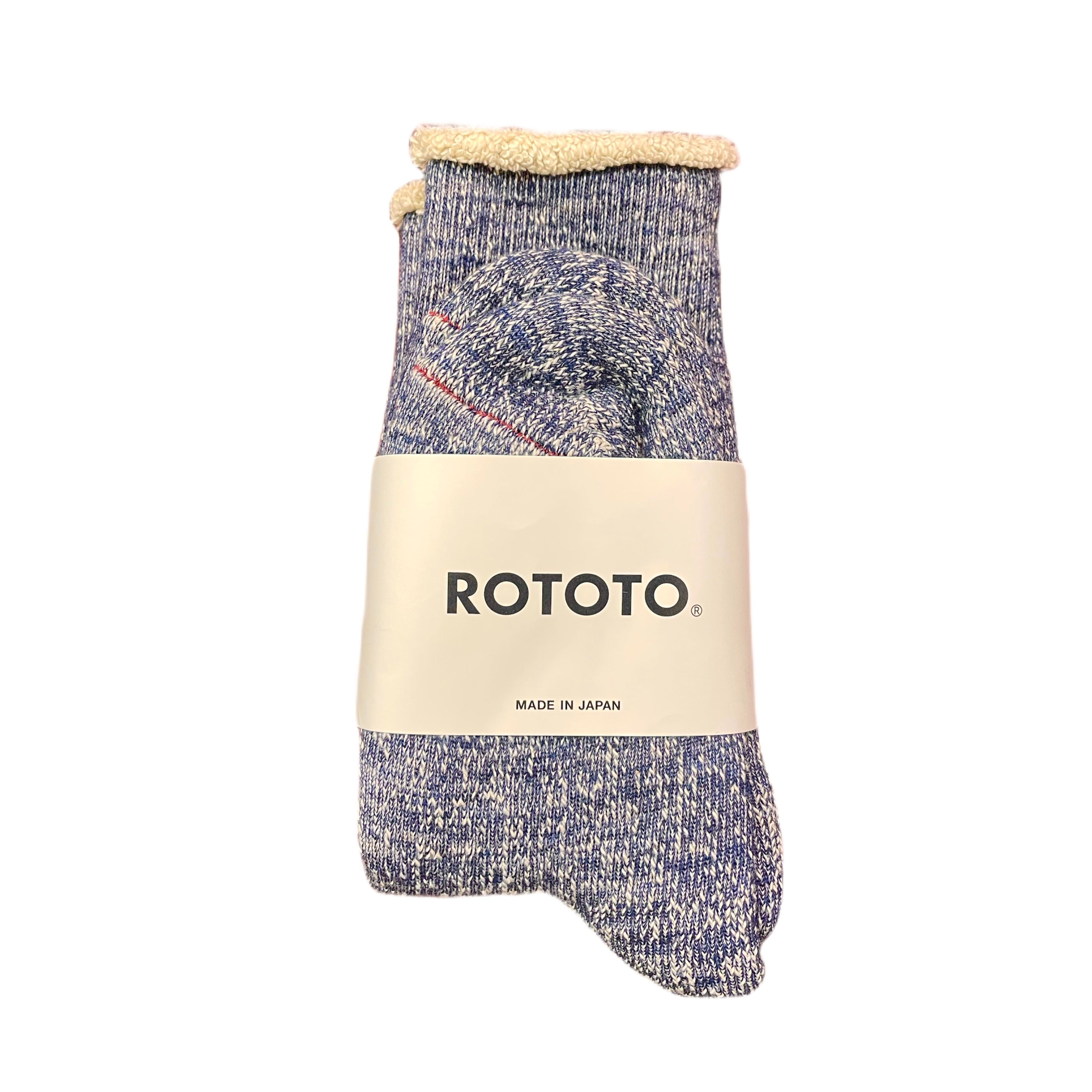 ROTOTO Double Face Socks Deep Ocean