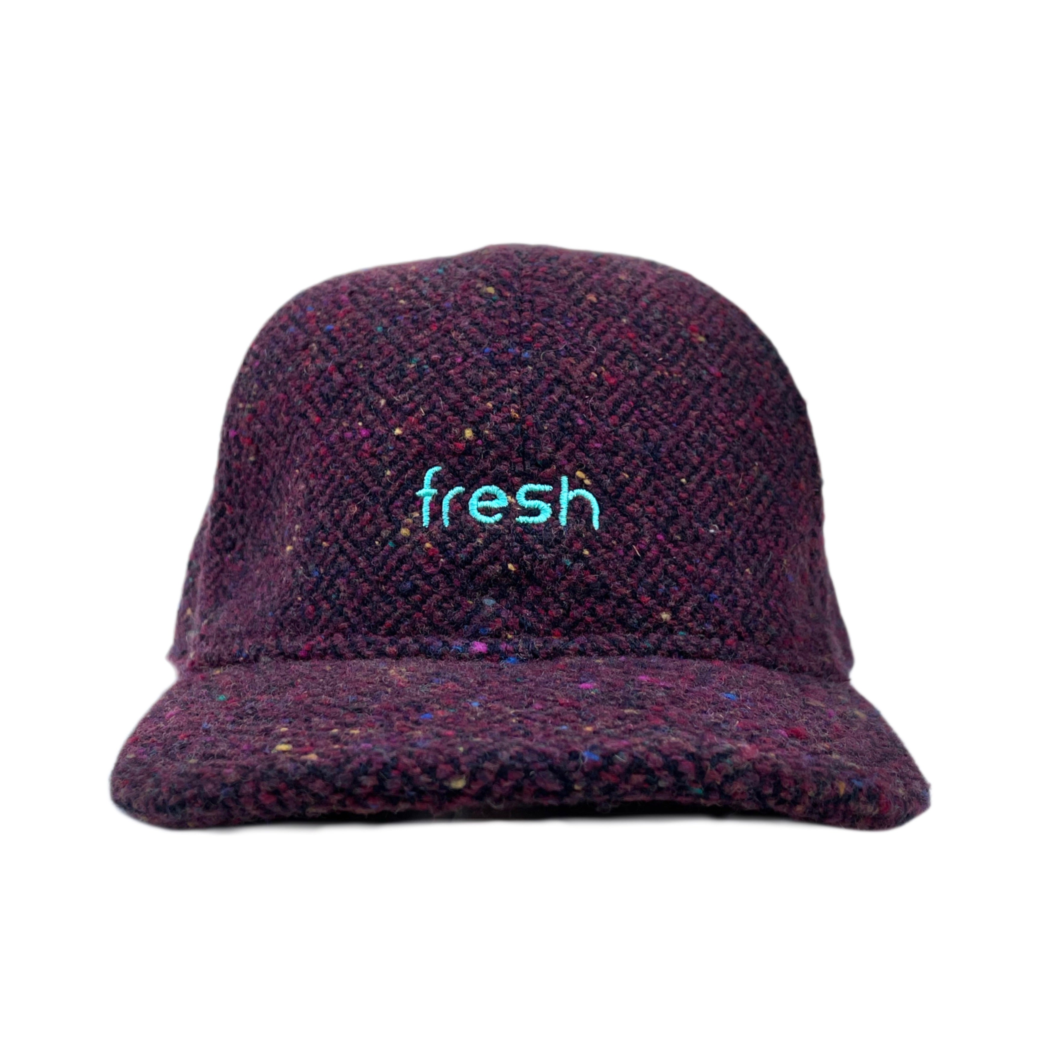 Casquette FRESH Laine Shetland Bordeaux 