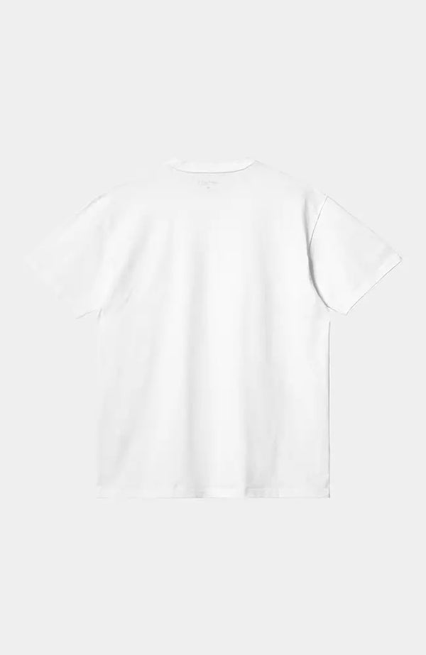 CARHARTT WIP S/S Chase T-Shirt White Gold