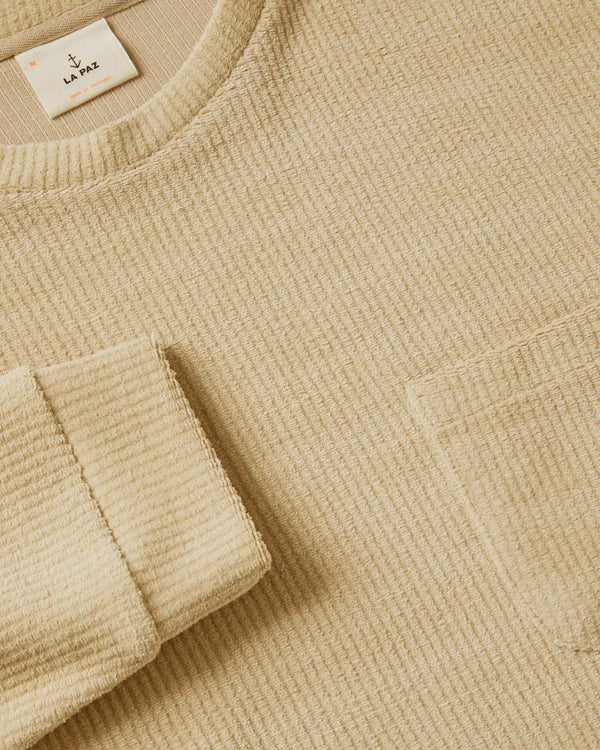 LA PAZ Duarte Corduroy Long Sleeve Wheat