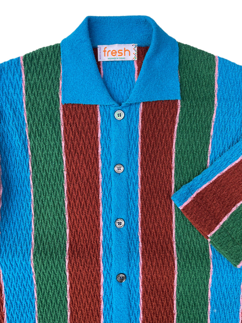 FRESH Flumi Cotton Retro Polo Shirt