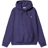 CARHARTT WIP Hooded American Script Sweatshirt Aura