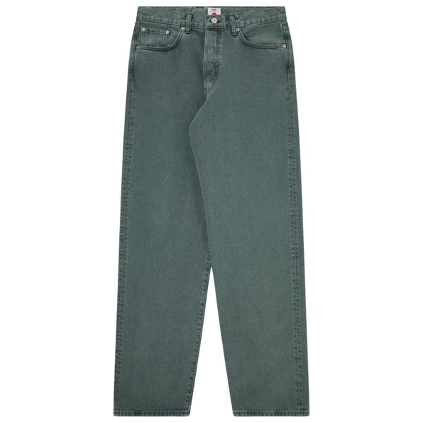 EDWIN Loose Jeans Black Green Black Made In Japan